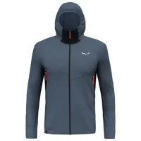 salewa - lavaredo hemp hooded jacket - sweat à capuche taille 46 - s;48 - m;50 - l;52 - xl;54 - xxl;56 - 3xl, bleu;vert olive/noir