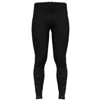 odlo - tights zeroweight warm reflective - collant de running taille xl, noir