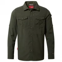 craghoppers - nosilife adventure l/s shirt - chemise taille xl, vert olive
