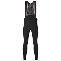 santini - gravel specific cycling bib tights - pantalon de cyclisme taille s, noir