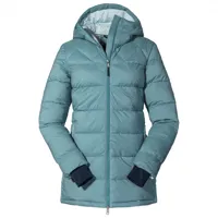 schöffel - women's insulated parka boston - manteau taille 38, turquoise