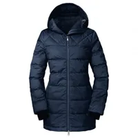 schöffel - women's insulated parka boston - manteau taille 34, bleu