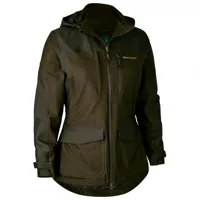 deerhunter - women's chasse jacket - veste imperméable taille 36, noir/vert olive