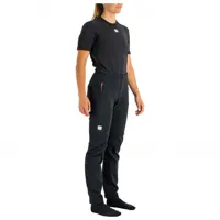 sportful - women's engadin wind pant - pantalon de ski de fond taille xs, noir
