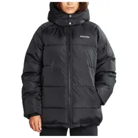 dedicated - women's puffer jacket boden - veste hiver taille l, gris/noir