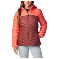 columbia - women's westridge hooded down jacket - doudoune taille s, rouge