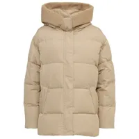 mazine - women's peyla puffer jacket - veste hiver taille xs, beige