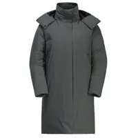 jack wolfskin - women's luisenplatz coat - parka taille l;m;s;xl;xs;xxl, brun;gris;gris/noir