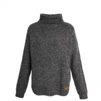 sherpa - women's yuden pullover sweater - pull en laine mérinos taille s, gris