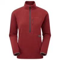 artilect - women's halfmoon bio pullover - pull polaire taille s, rouge