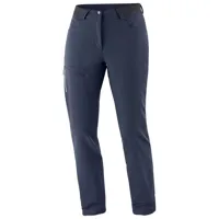 salomon - women's wayfarer warm pant - pantalon hiver taille 40 - short, bleu