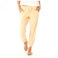 rip curl - women's classic surf pant - pantalon de loisirs taille xl, beige