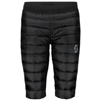 scott - women's insuloft tech shorts - pantalon synthétique taille l, noir