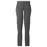 craghoppers - women's nosilife pro convertible trousers - pantalon convertible taille 32 - short, gris