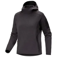 arc'teryx - women's covert pullover hoody - pull taille m, gris