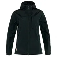 fjällräven - women's high coast wind jacket - coupe-vent taille s, noir