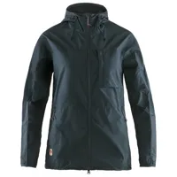 fjällräven - women's high coast wind jacket - coupe-vent taille l, noir