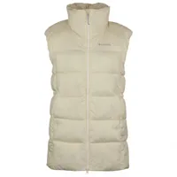 columbia - women's puffect mid vest - gilet synthétique taille xs, beige