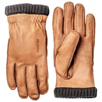 hestra - deerskin primaloft rib - gants taille 7, orange