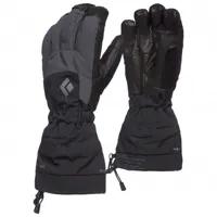 black diamond - soloist gloves - gants taille s, noir/gris