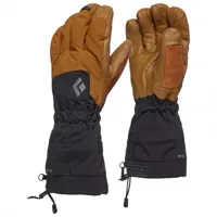 black diamond - soloist gloves - gants taille l;m;s;xl;xs, brun;noir/gris