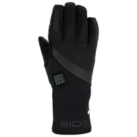 snowlife - women's bios heat dt glove - gants taille l, noir