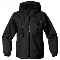 isbjörn - kid's monsune hard shell jacket - veste imperméable taille 146/152, noir