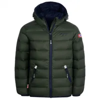 trollkids - kid's dovrefjell jacket - doudoune taille 164, vert olive