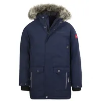 trollkids - kid's nordkapp jacket - parka taille 92, bleu
