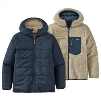 patagonia - boy's reversible ready freddy hoody - veste hiver taille xl, bleu