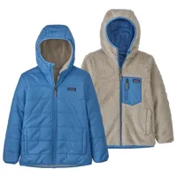 patagonia - boy's reversible ready freddy hoody - veste hiver taille xs, bleu