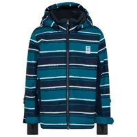 lego - kid's jesse 702 - jacket - veste hiver taille 104;110;116;122;128;134;146;152;158;164, bleu;multicolore