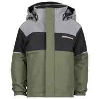 didriksons - kid's lux jacket 2 - veste hiver taille 140, vert olive
