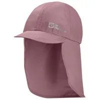 jack wolfskin - kid's canyon cap - casquette taille m, rose