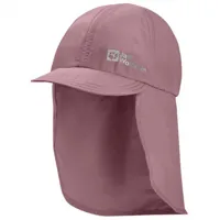 jack wolfskin - kid's canyon cap - casquette taille m;s, bleu;rose;turquoise