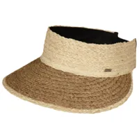 barts - women's peona visor - chapeau taille one size, beige