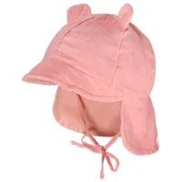 maximo - kid's baby-schildmütze - bonnet taille 41 cm, rose