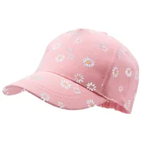 maximo - kid's mini girl-cap mit klettverschluss - casquette taille 47-49 cm, rose