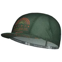 maloja - gramulm. - bonnet de cyclisme taille one size, vert