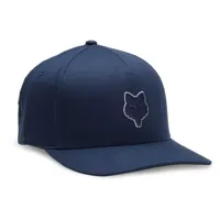 fox racing - fox head flexfit hat - casquette taille l/xl, bleu