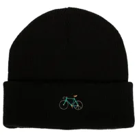 iriedaily - peaceride beanie - bonnet taille one size, noir