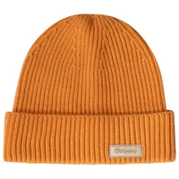 bergans - nordmarka merino beanie - bonnet taille one size, orange