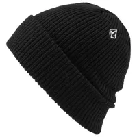 volcom - kid's lined beanie - bonnet taille one size, noir