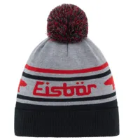 eisbär - chani pompon oversized hat - bonnet taille one size, noir