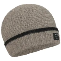 salewa - fanes sarner wool beanie - bonnet taille one size, gris
