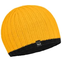salewa - ortles wool beanie - bonnet taille one size, orange