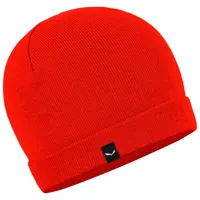 salewa - puez merino beanie - bonnet taille one size, rouge