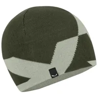 salewa - pure reversible wool beanie - bonnet taille one size, vert olive