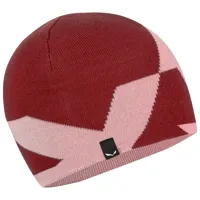 salewa - pure reversible wool beanie - bonnet taille one size, rouge