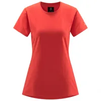 haglöfs - women's outsider by nature tee - t-shirt taille m, rouge